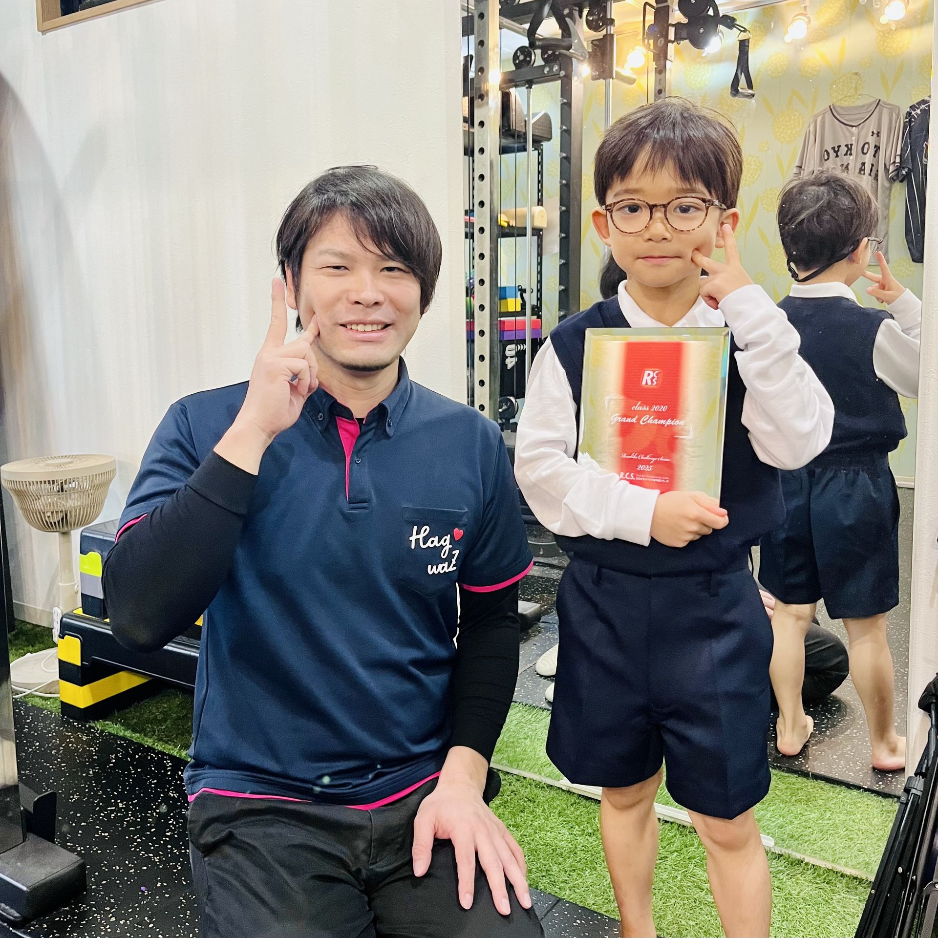 ランバイク日本チャンピオン指導